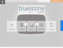 Tablet Screenshot of bluestoneduluth.com
